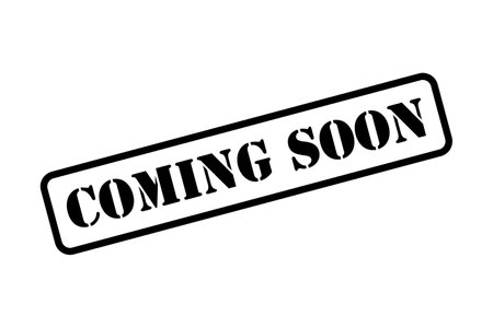 Coming soon stamp banner or label as vector iconのイラスト素材