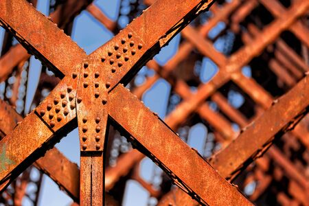 Trian Trestle - Tulip Trestle, Indianaの写真素材