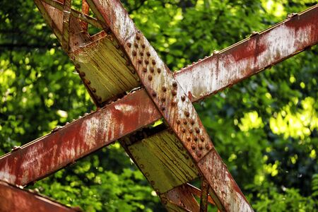 Trian Trestle - Tulip Trestle Indianaの写真素材