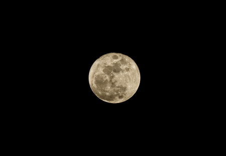 Full Moon - Christmas 2015の写真素材