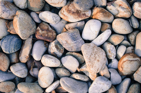 Pebble stonesの写真素材