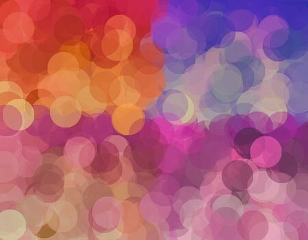 colorful bokeh background