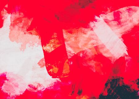 splash painting texture abstract background in redの写真素材