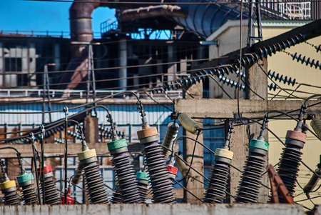 Power station for metallurgical productionの写真素材