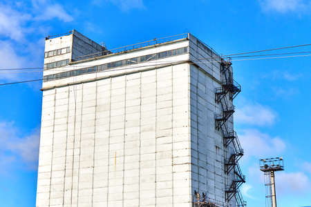 Old factory production building