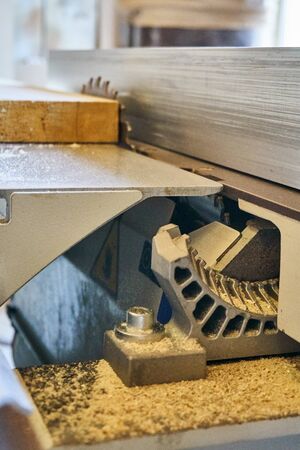 Preparation for the work of the format-cutting machineの写真素材