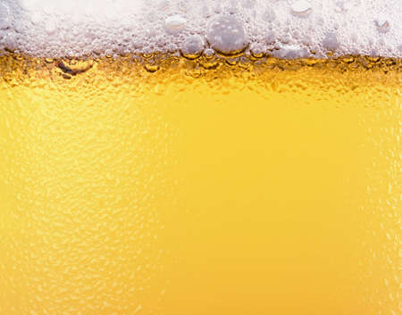 Beer and beer foam. Textureの写真素材
