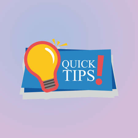 Colorful helpful tips badge collectionのイラスト素材