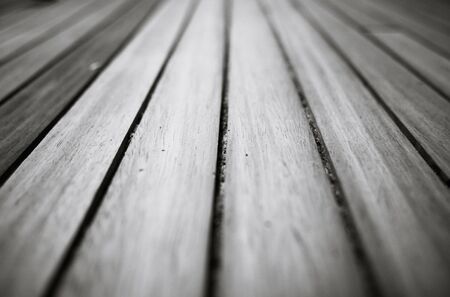 wooden texture with stripes on the boatの写真素材