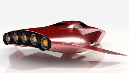 Concept Hover Car Pro Technology future