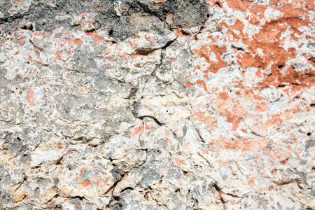 Old brick wall pattern. Medieval stone wall. background texture