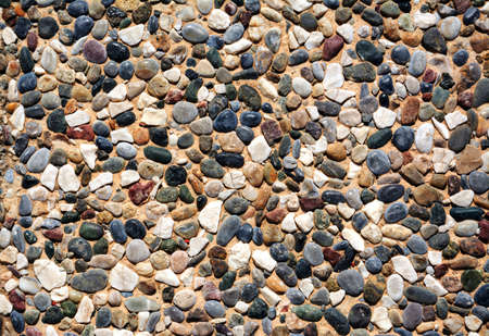 Small stone texture for background. sea stones background. Texture