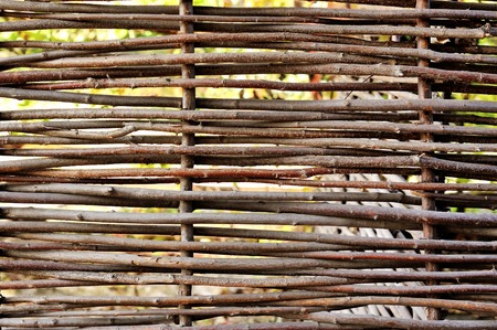 wooden fence textureの写真素材