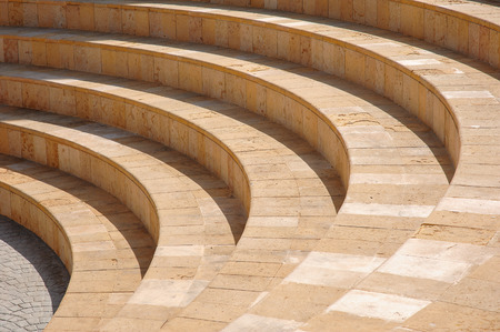 Park stairs abstract perspective.の写真素材