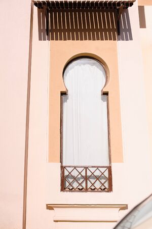 window on the building in Arabic style.の写真素材