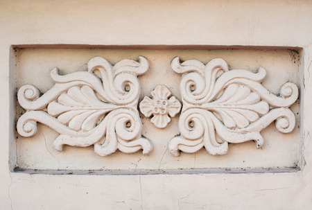 Vintage architectural antique decoration elements patternの写真素材
