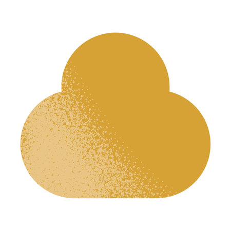 Trendy vector minimalist geometric basic gradient element cloud grunge shape abstract Figures bauhaus forms Retro style texture illustration. Modern design poster, cover, card designのイラスト素材