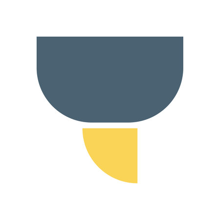 Display bauhaus vector font bold letter logo Y alphabet capital geometry Typeface abc element for social media, web design, poster, banner, greeting cardのイラスト素材