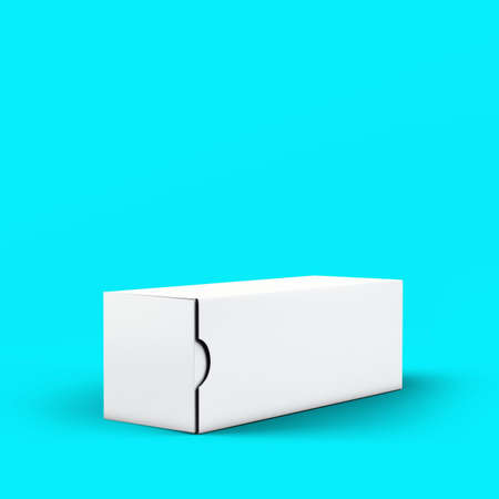 3d Rendering effervescent bottle box isolated on toscha background. suitable for your medical design...