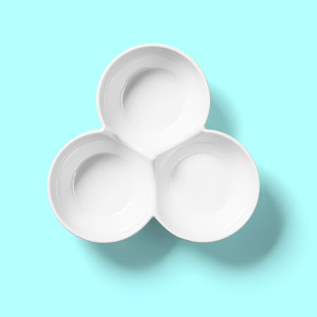 tray top view