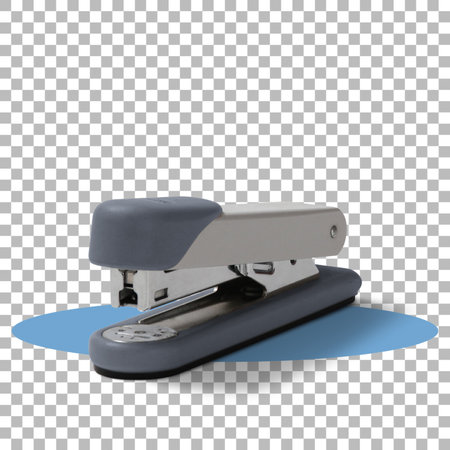 stapler isolated on transparent backgroundの写真素材