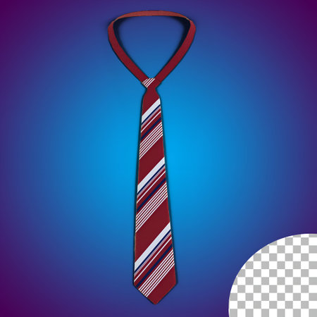 Happy fathers day concept with simple ties isolated.の写真素材
