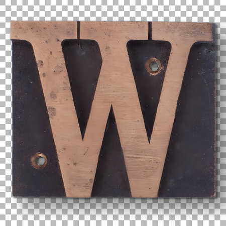 Wooden letter for your assets decoration.の写真素材