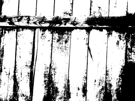 Wooden planks distress overlay texture. Vector illustration. Grunge texture.のイラスト素材