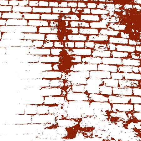 Brick Texture. Brick Background. Brick Effect. Distressed texture. distressed background. grunge texture,grunge background. Damaged texture. Overlay texture background. Crack textureのイラスト素材