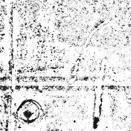 Distressed overlay texture of dust metal, cracked peeled concrete, grunge background.のイラスト素材