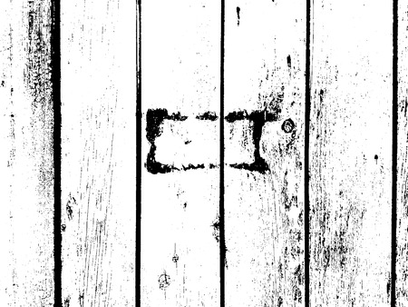 Distressed overlay damaged wooden fence grunge texture, grunge background. abstract halftone vector illustration. tree texture backgroundのイラスト素材