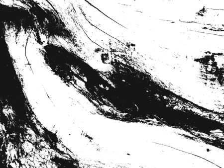 Distressed overlay wooden bark texture, grunge vector background.のイラスト素材