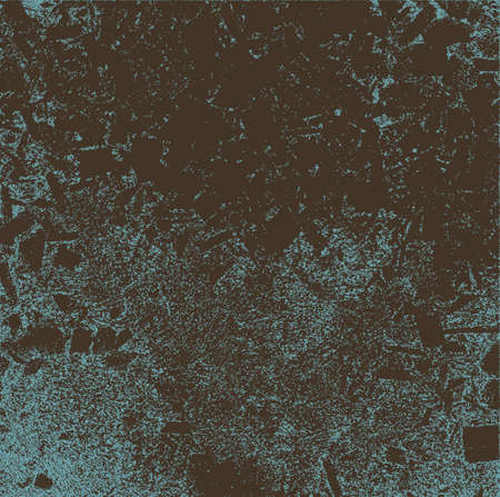 Distressed overlay texture of rusty peeled metal, cracked concrete, stone and asphalt. grunge background. abstract halftone vector illustrationのイラスト素材