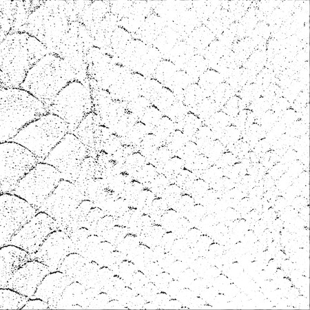 Distressed overlay texture of crocodile or snake skin leather, grunge vector background.のイラスト素材