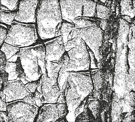 Distressed overlay wooden texture, grunge vector background.のイラスト素材