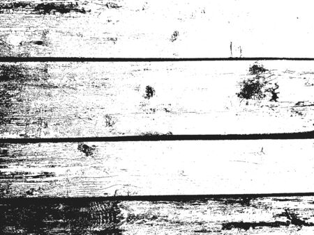 Distressed overlay wooden texture, grunge vector background.のイラスト素材