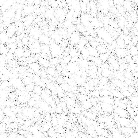 Distressed overlay texture of cracked concrete, stone and asphalt. grunge background. abstract halftone vector illustrationのイラスト素材