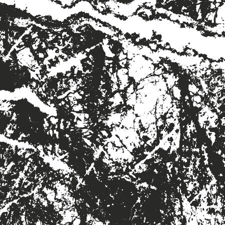 Distressed overlay texture of cracked concrete. grunge background. abstract halftone vector illustrationのイラスト素材