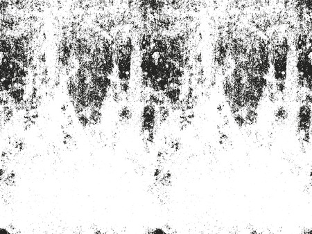 Distressed overlay texture of rusted peeled metal. grunge background. abstract halftone vector illustrationのイラスト素材