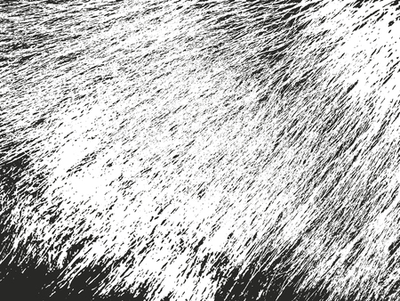 Distressed overlay texture of natural fur, grunge vector background. abstract halftone vector illustrationのイラスト素材
