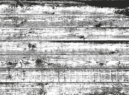 Distressed overlay wooden bark texture, grunge vector background.のイラスト素材