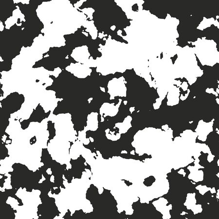 Distressed overlay texture of cracked concrete. grunge background. abstract halftone vector illustrationのイラスト素材