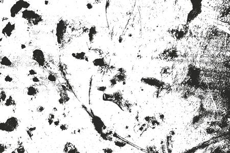 Distressed overlay texture of rusted peeled metal. grunge background. abstract halftone vector illustrationのイラスト素材