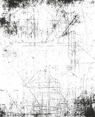 Distressed overlay texture of rusted peeled metal. grunge background. abstract halftone vector illustrationのイラスト素材