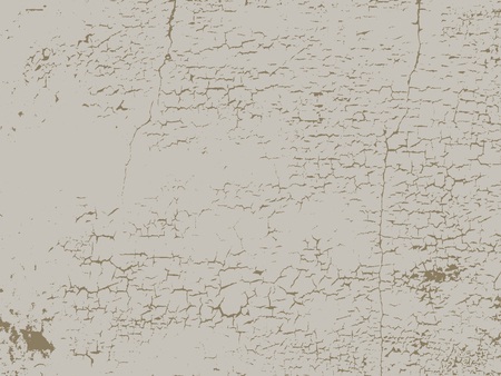 Distressed overlay texture of cracked concrete. grunge background. abstract halftone vector illustrationのイラスト素材