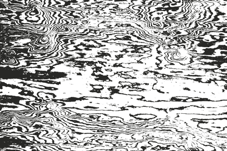 Distressed overlay wooden bark texture, grunge vector background.のイラスト素材