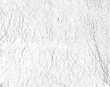 Distressed overlay texture of cracked concrete. grunge background. abstract halftone vector illustrationのイラスト素材