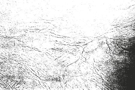 Distressed overlay texture of natural leather, grunge vector background. abstract halftone vector illustrationのイラスト素材