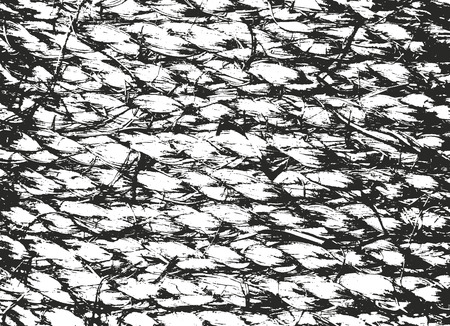 Distressed overlay rope texture or weaving fabric. grunge abstract halftone illustration.のイラスト素材