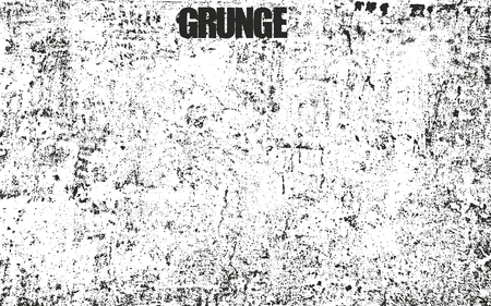 Distressed overlay texture of cracked concrete, stone or asphalt. grunge background. abstract halftone vector illustrationのイラスト素材